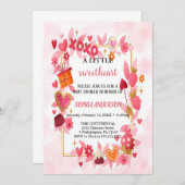 De leukste roze en rode Valentijn Kaart (Voorkant / Achterkant)