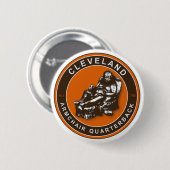 DE LEUNSTOEL QB - Cleveland Football Button (Voorkant /achterkant)
