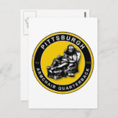 DE LEUNSTOEL QB - Pittsburgh Briefkaart (Voorkant / Achterkant)