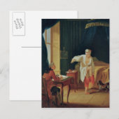 De Levee van Voltaire in Ferney, na 1759 Briefkaart (Voorkant / Achterkant)