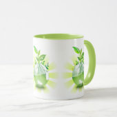 De levende aarde mok (Voorkant rechts)