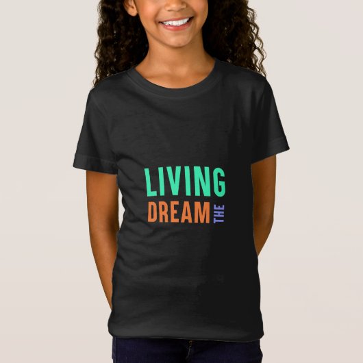 De Levende Droom – Inspirerend Lifestyle Design T-shirt (Voorkant)