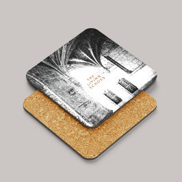 [De levende echo's] Architectuurillustratie Bier Onderzetter