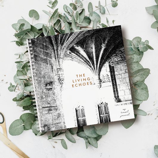 [De levende echo's] Gotische architectuurschets Notitieboek