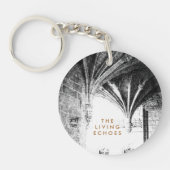 [De levende echo's] Gotische architectuurschets Sleutelhanger (Voorkant)