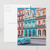 De levendige atmosfeer van La Havana Briefkaart (Voorkant / Achterkant)