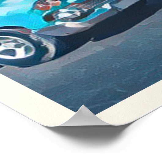 De levendige atmosfeer van La Havana Poster (Hoek)