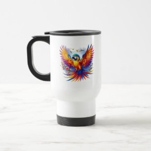 De levendige Parrot Symphony Reisbeker