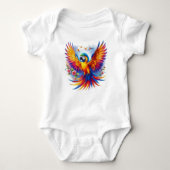 De levendige Parrot Symphony Romper (Voorkant)