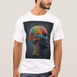 De levendige viering van neurodiversiteit t-shirt