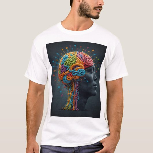 De levendige viering van neurodiversiteit t-shirt (Voorkant)