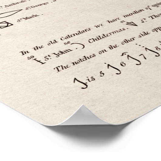 De levens van de heiligen poster (Hoek)