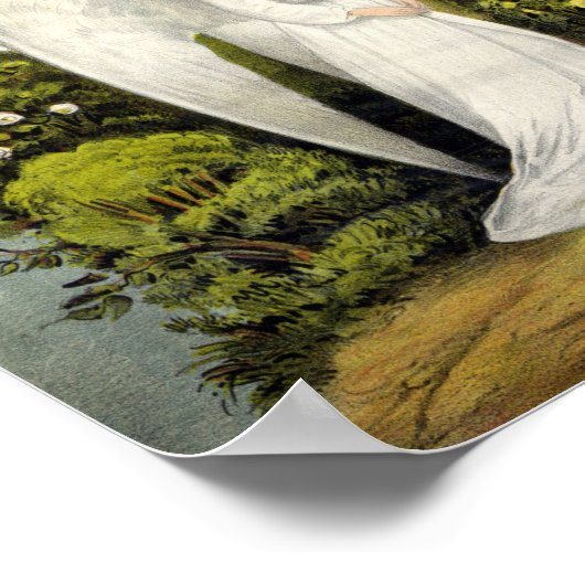 De levensboom - 1892 poster (Hoek)