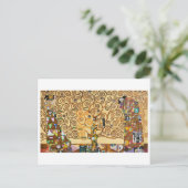 De levensboom | Gustav Klimt | Briefkaart (Staand voorkant)