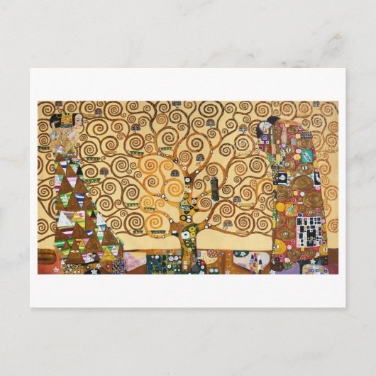 De levensboom | Gustav Klimt | Briefkaart (Voorkant)
