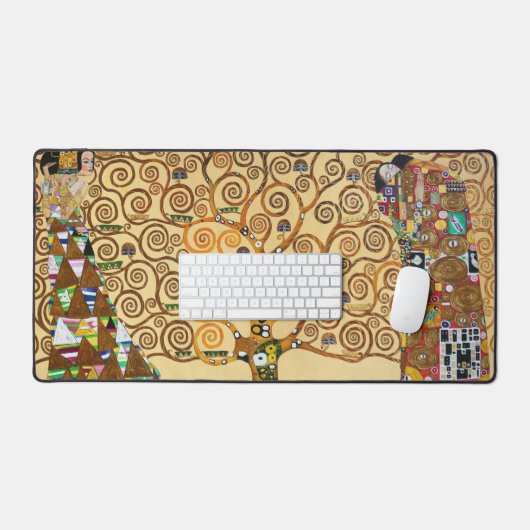 De levensboom | Gustav Klimt | Bureaumat (Keyboard & Muis)