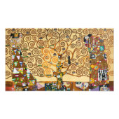 De levensboom | Gustav Klimt | Foto Afdruk (Voorkant)