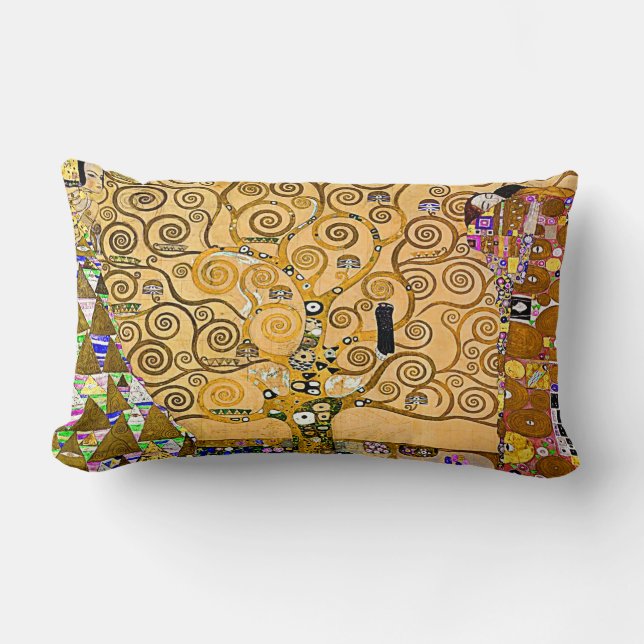 De levensboom kussen (Voorkant)