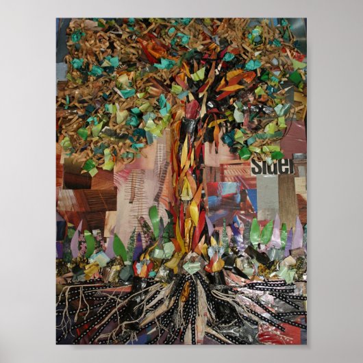 De levensboom poster (Voorkant)