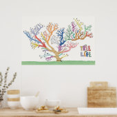 De levensboom poster (Keuken)