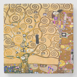 De levensboom stenen onderzetter