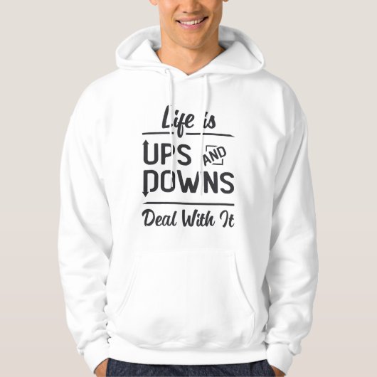 De levenscyclus van de aandelenmarkt is de handel hoodie (Voorkant)