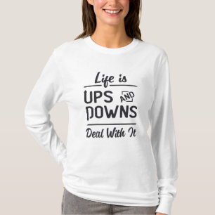 De levenscyclus van de aandelenmarkt is de handel  t-shirt