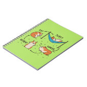 De levenscyclus van een cavia notitieboek (Linkerzijde)