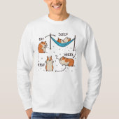 De levenscyclus van een cavia t-shirt (Voorkant)