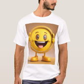 De levenscyclus van Face Emoji T-shirt (Voorkant)