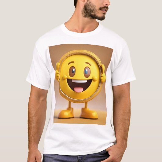 De levenscyclus van Face Emoji T-shirt (Voorkant)