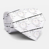 De levensduur loopt op zijn eigen cyclus (Krebs-cy Stropdas (Opgerold)