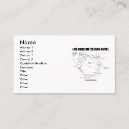 De levensduur loopt op zijn eigen cyclus (krebs-cy visitekaartje