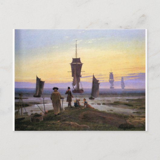 De levensfasen van Caspar David Friedrich Briefkaart (Voorkant)