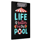 De levenszwemmer is beter voor de pool klembord (Rechts)