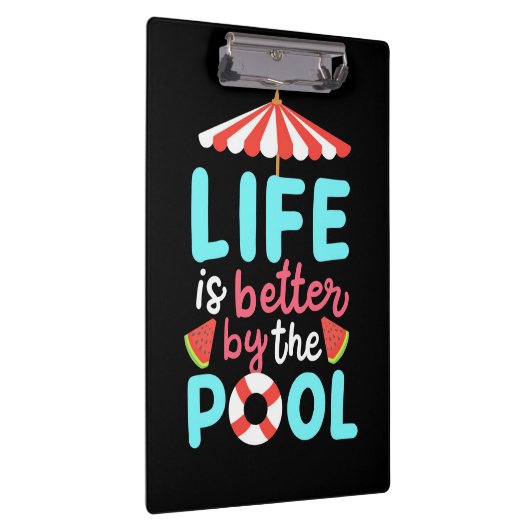 De levenszwemmer is beter voor de pool klembord (Rechts)