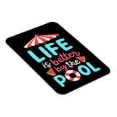 De levenszwemmer is beter voor de pool magneet (Rechterzijde)