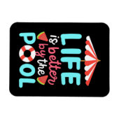 De levenszwemmer is beter voor de pool magneet (Horizontaal)