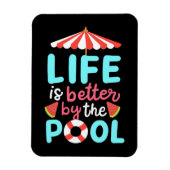 De levenszwemmer is beter voor de pool magneet (Verticaal)