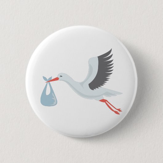 De levering opslaan ronde button 5,7 cm (Voorkant)