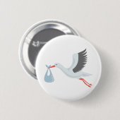 De levering opslaan ronde button 5,7 cm (Voorkant /achterkant)