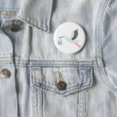 De levering opslaan ronde button 5,7 cm (In situ)