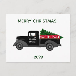 De levering van de Noordpool  de Kerstmis van de V Briefkaart
