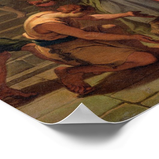 De levering van St. Paul en St. Barnabas Poster (Hoek)