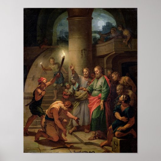 De levering van St. Paul en St. Barnabas Poster (Voorkant)