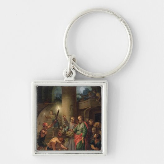 De levering van St. Paul en St. Barnabas Sleutelhanger (Voorkant)