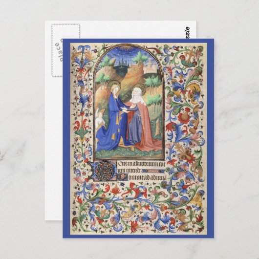 De Levis Book of Hours, Illustration 01 Briefkaart (Voorkant / Achterkant)