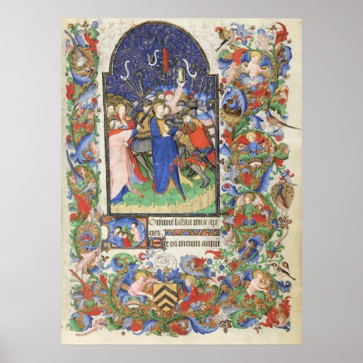 De Levis Book of Hours, Illustration 04 Poster (Voorkant)