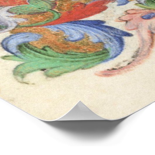 De Levis Book of Hours, Illustration 04 Poster (Hoek)