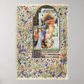 De Levis Book of Hours, Illustration 11 Poster (Voorkant)